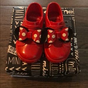 MINI MELISSA Disney 'Minnie' Slip-On Shoes